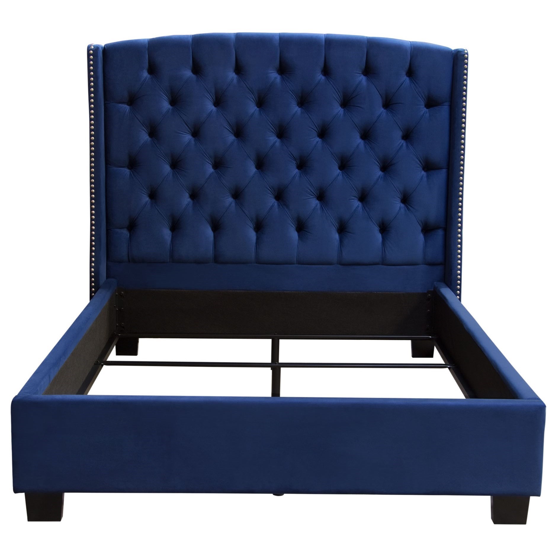 Diamond Sofa Majestic MAJESTICQUBEDNB Queen Bed Red Knot